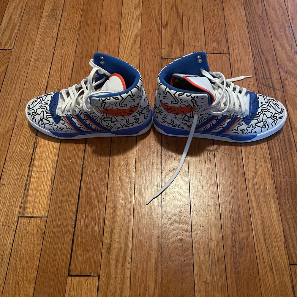 Adidas Rivalry Keith Haring High Top Shoes